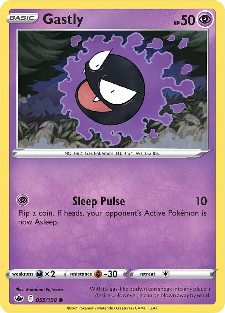 Gastly - Regno Glaciale 055/198 [ Italiano / Inglese ]