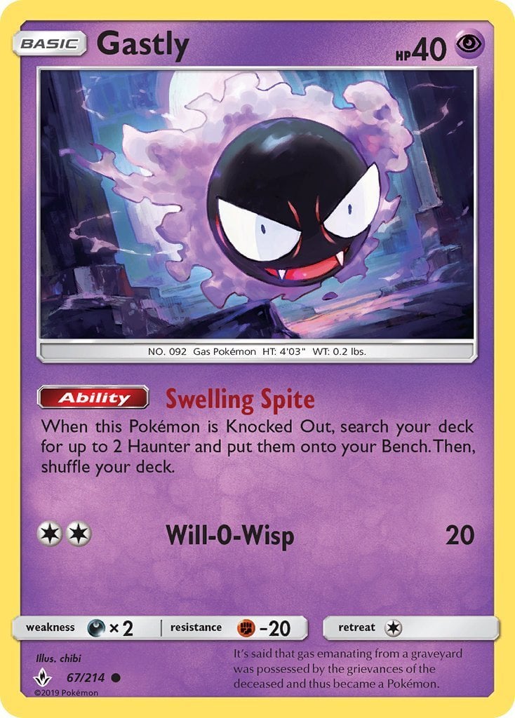 Gastly - Legami Inossidabili 067/214 [ Italiano / Inglese ]
