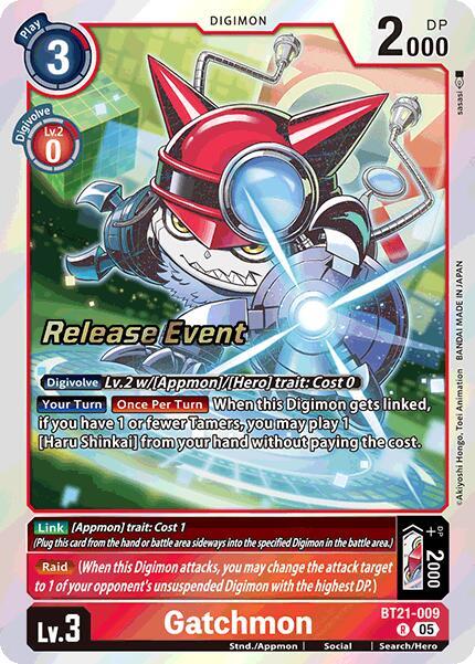Gatchmon BT21-009 [ Inglese / Giapponese ]