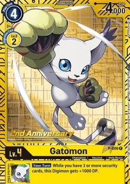 Gatomon P-006 [ Inglese / Giapponese ]
