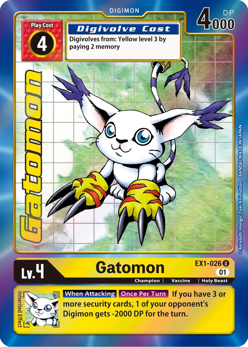 Gatomon EX1-026 [ Inglese / Giapponese ]