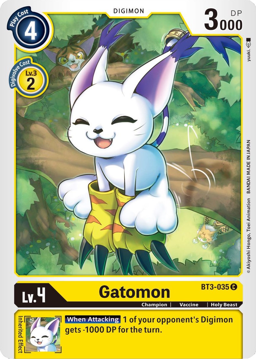 Gatomon BT3-035 [ Inglese / Giapponese ]