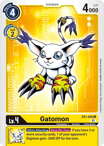 Gatomon EX1-026 [ Inglese / Giapponese ]