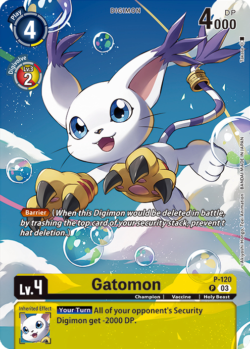 Gatomon P-120 [ Inglese / Giapponese ]