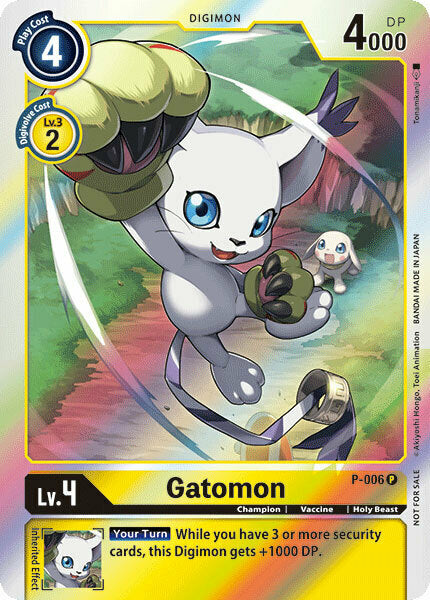 Gatomon P-006 [ Inglese / Giapponese ]