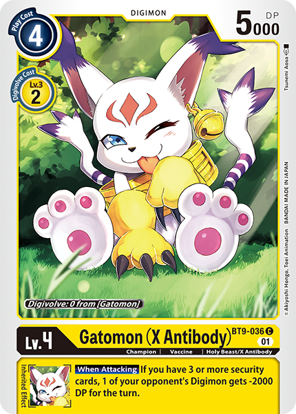 Gatomon BT9-036 [ Inglese / Giapponese ]