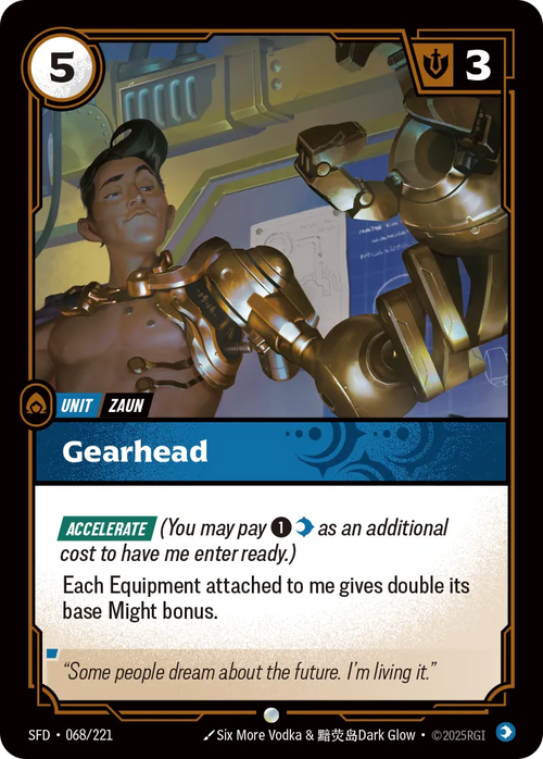 Gearhead (Common) [ Inglese / Cinese Semplificato ]