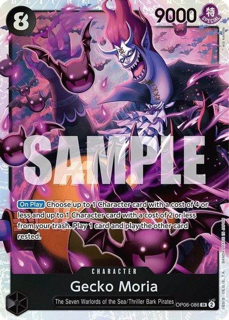 Gecko Moria OP06-086 [ Inglese / Giapponese / Francese / Cinese Semplificato ]