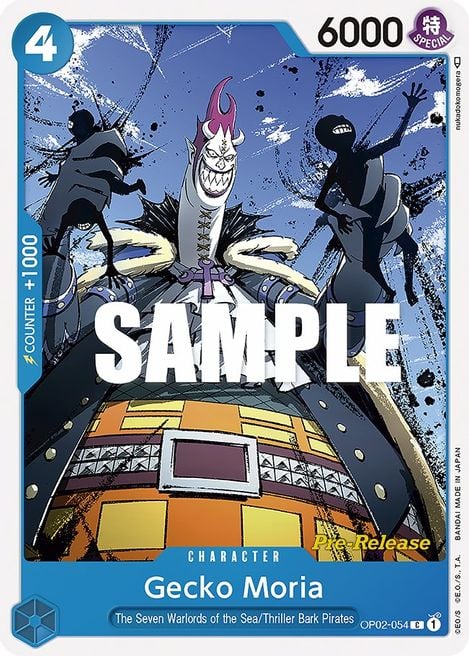 Gecko Moria OP02-054 [ Inglese / Giapponese / Francese / Cinese Semplificato ]