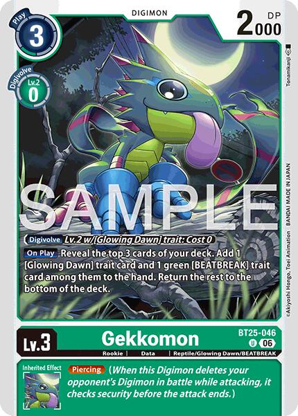 Gekkomon BT25-046 [ Inglese / Giapponese ]