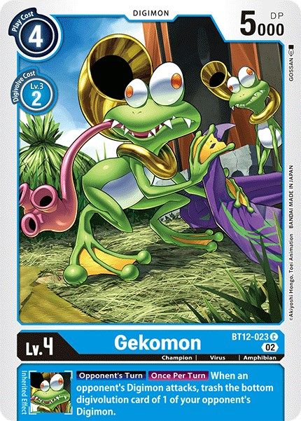 Gekomon BT12-023 [ Inglese / Giapponese ]