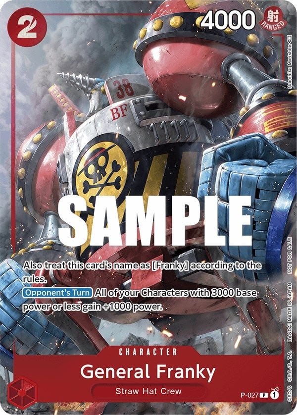 General Franky P-027 [ Inglese / Giapponese / Francese / Cinese Semplificato ]