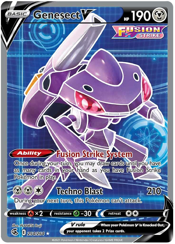 Genesect V - Colpo Fusione 255/264 [ Italiano / Inglese ]