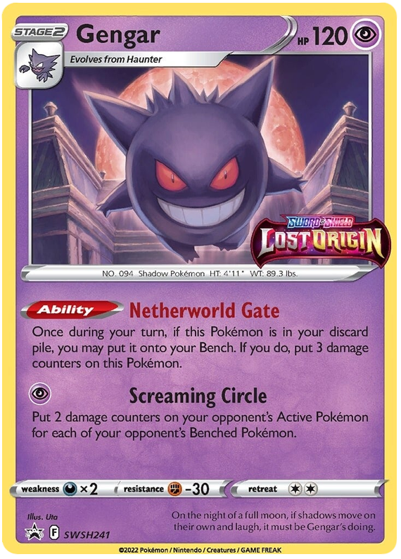 Gengar - Origine Perduta 066/196 [ Italiano / Inglese ]