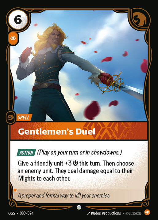 Gentlemen's Duel (Common) [ Inglese / Cinese Semplificato ]