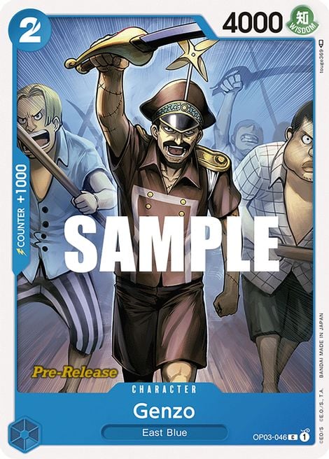 Genzo OP03-046 [ Inglese / Giapponese / Francese / Cinese Semplificato ]