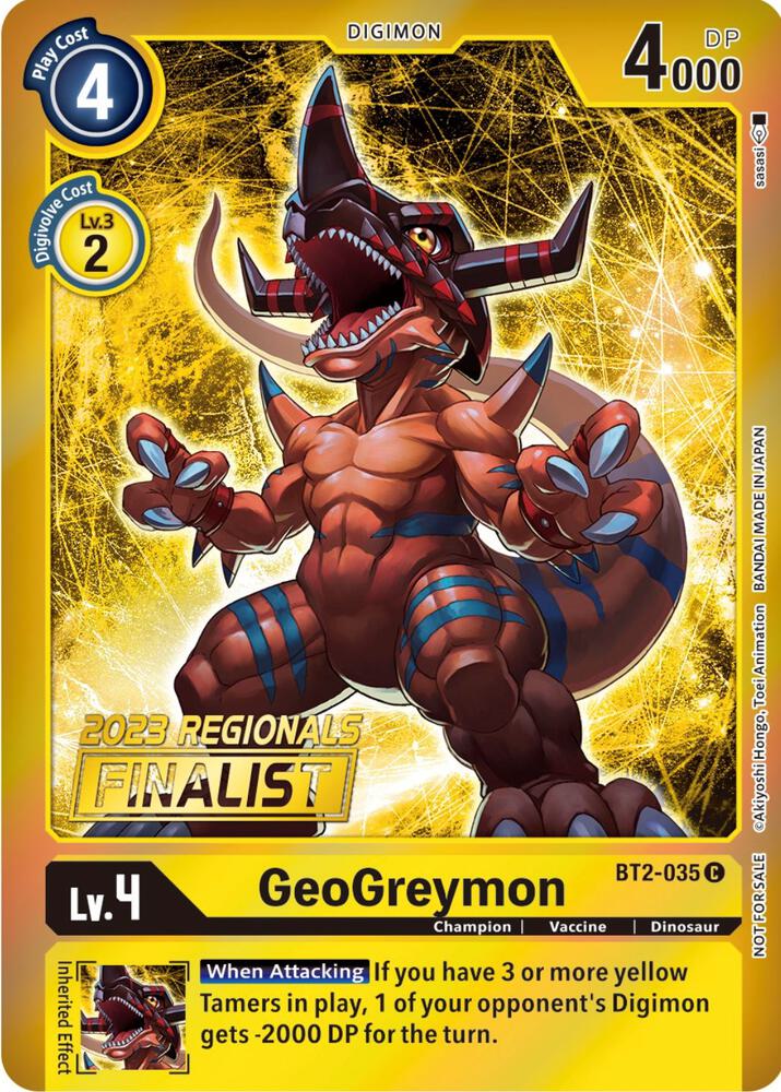 GeoGreymon BT2-035 [ Inglese / Giapponese ]