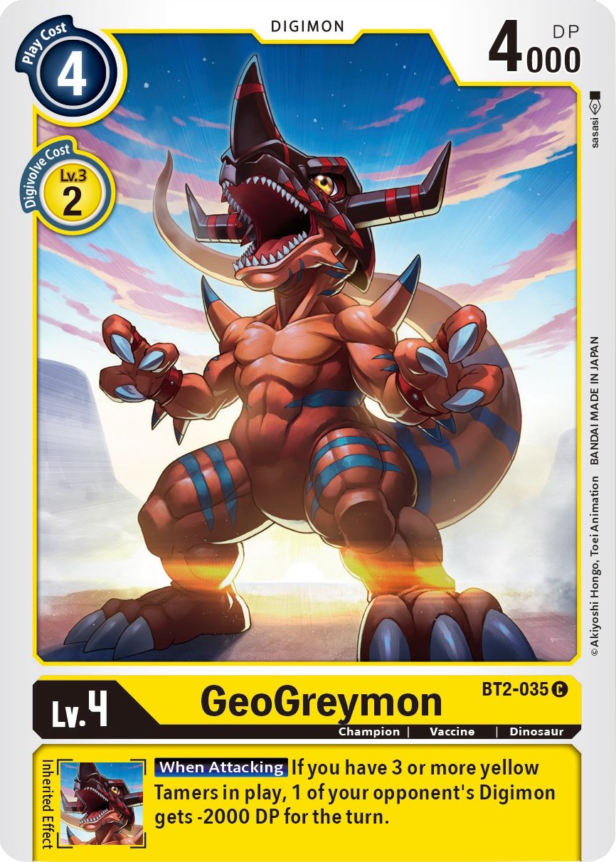 GeoGreymon BT2-035 [ Inglese / Giapponese ]