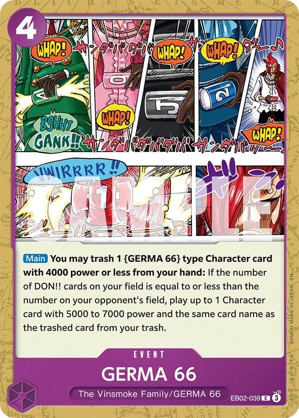 GERMA 66 EB02-039 [ Inglese / Giapponese / Francese / Cinese Semplificato ]