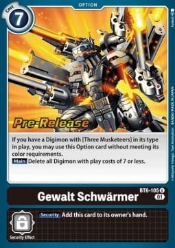 Gewalt Schwärmer BT6-105 [ Inglese / Giapponese ]