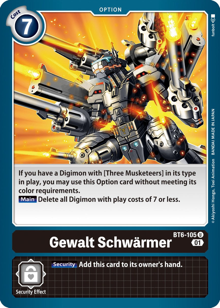 Gewalt Schwärmer BT6-105 [ Inglese / Giapponese ]