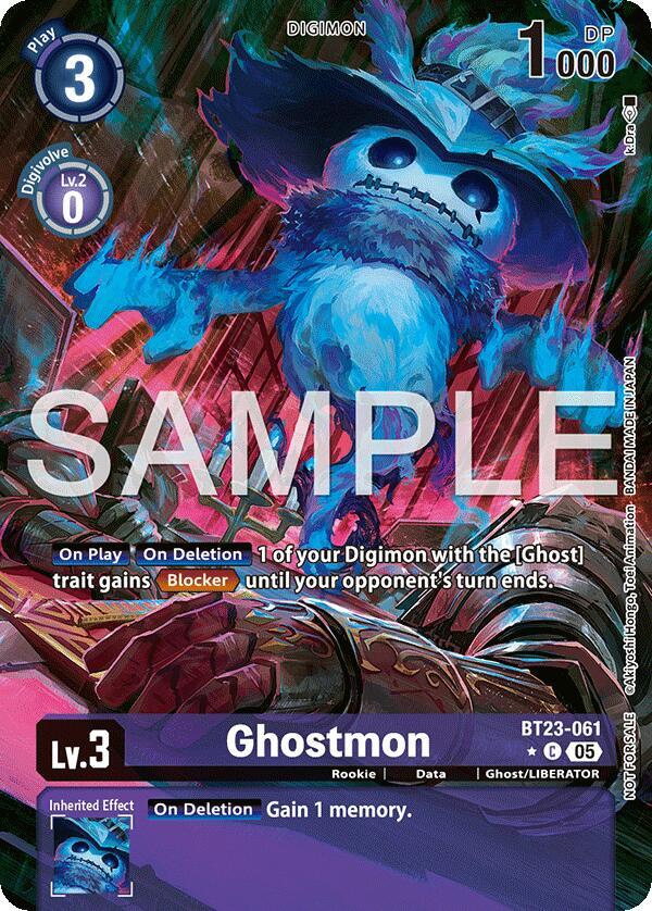 Ghostmon BT23-061 [ Inglese / Giapponese ]