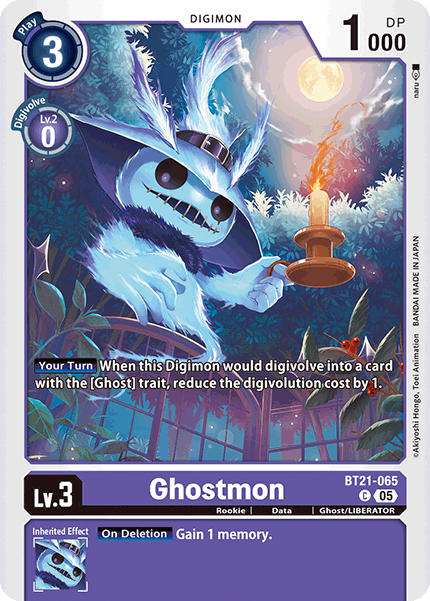 Ghostmon BT21-065 [ Inglese / Giapponese ]