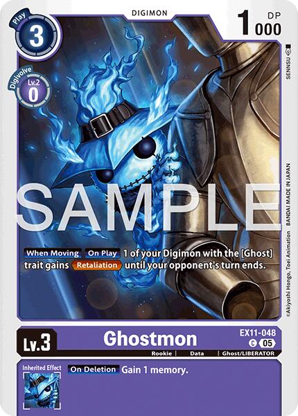 Ghostmon EX11-048 [ Inglese / Giapponese ]