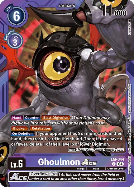 Ghoulmon Ace LM-044 [ Inglese / Giapponese ]