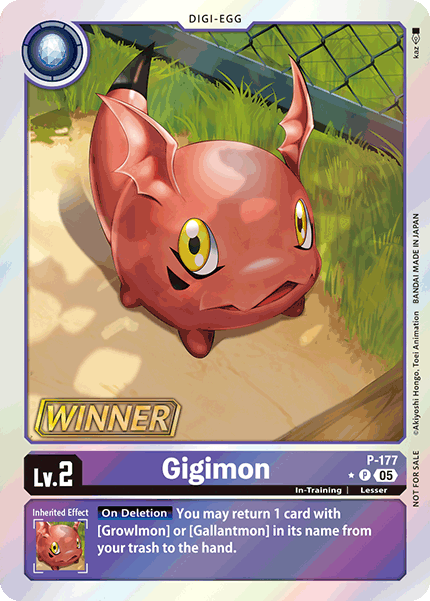 Gigimon P-177 [ Inglese / Giapponese ]