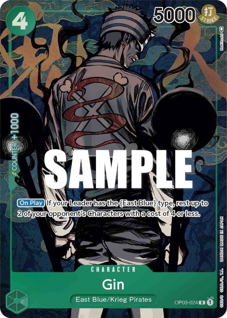 Gin OP03-024 [ Inglese / Giapponese / Francese / Cinese Semplificato ]
