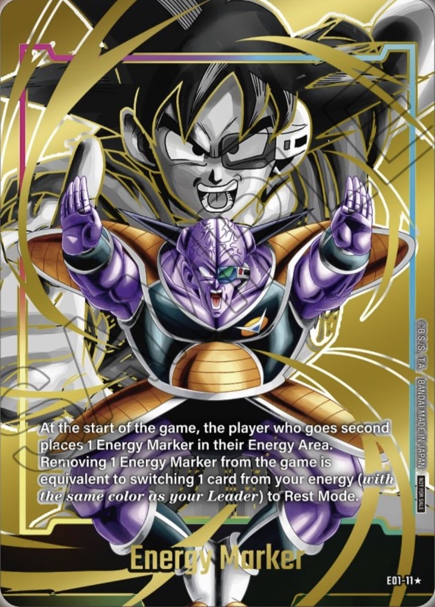 "Ginyu" Energy Marker E-01 [ Inglese / Giapponese ]
