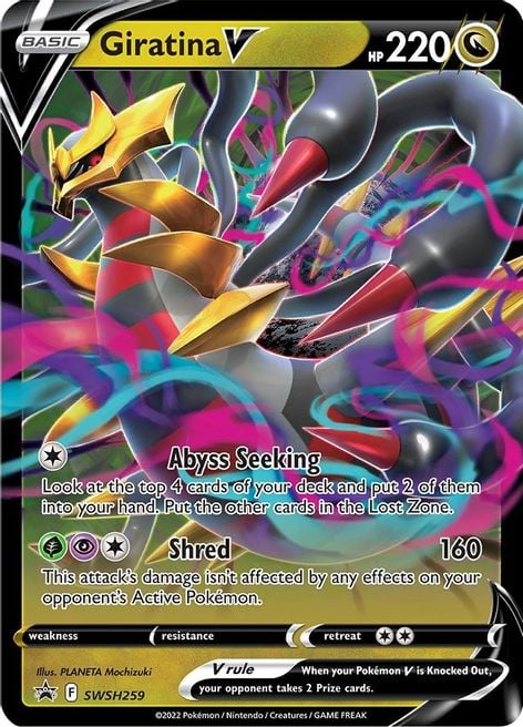 Giratina V - Origine Perduta 130/196 [ Italiano / Inglese ]