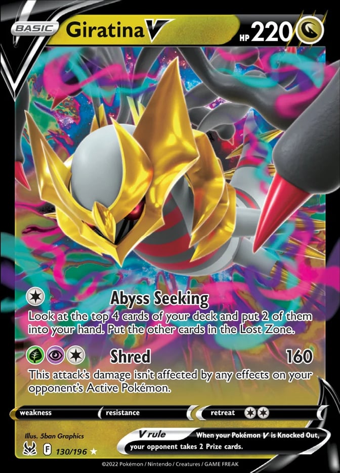 Giratina V - Origine Perduta 130/196 [ Italiano ]