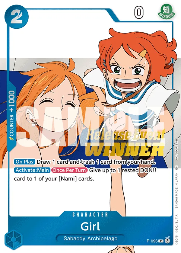 Girl P-096 [ Inglese / Giapponese / Francese / Cinese Semplificato ]