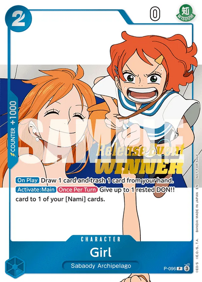 Girl P-096 [ Inglese / Giapponese / Francese / Cinese Semplificato ]