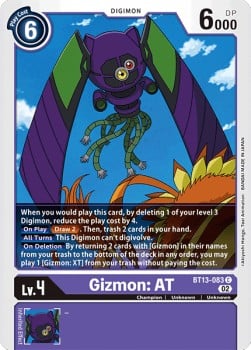 Gizmon : AT BT13-083 [ Inglese / Giapponese ]