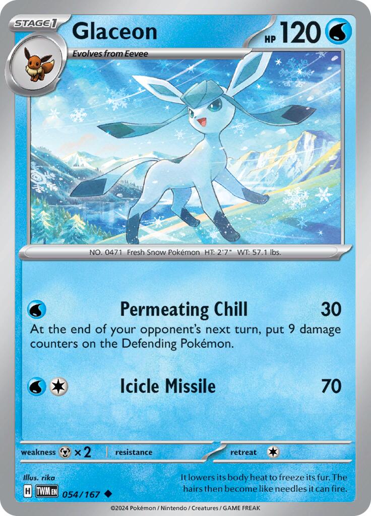 Glaceon - Crepuscolo Mascherato 054/167 [ Italiano ]