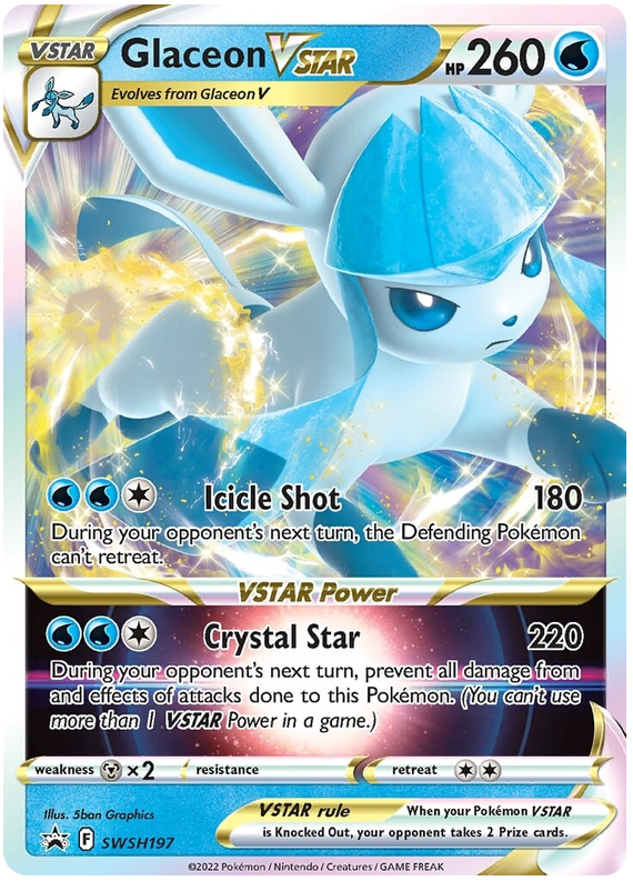 Glaceon V ASTRO - Zenit Regale GG40/GG70 [ Italiano / Inglese ]