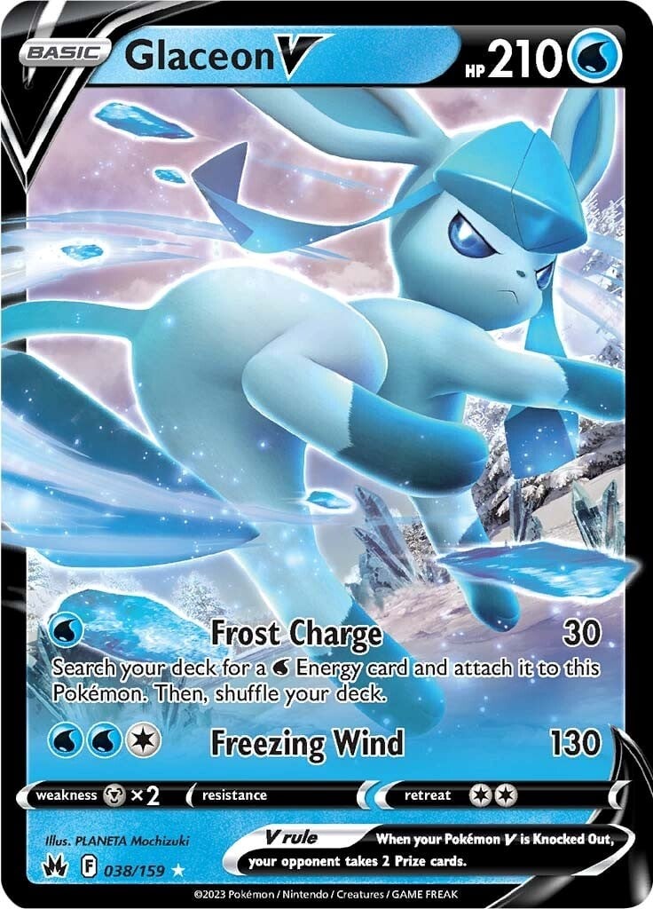 Glaceon V - Zenit Regale 038/159 [ Italiano ]