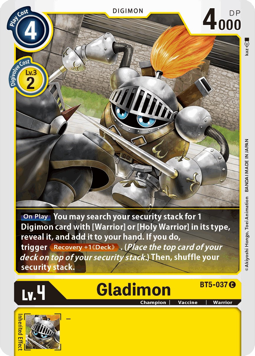 Gladimon BT5-037 [ Inglese / Giapponese ]
