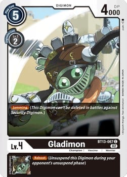 Gladimon BT13-067 [ Inglese / Giapponese ]