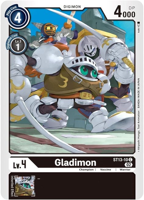Gladimon ST13-010 [ Inglese / Giapponese ]
