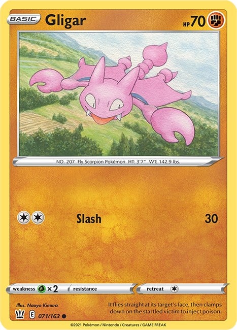 Gligar - Stili di Lotta 071/163 [ Italiano / Inglese ]