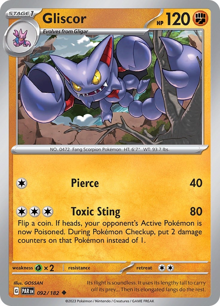 Gliscor - Paradosso Temporale 092/182 [ Italiano ]