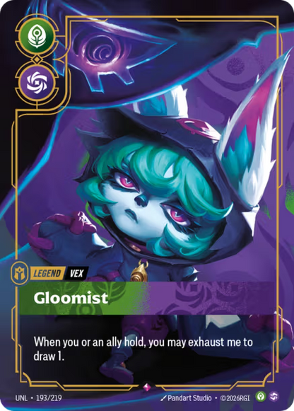 Vex - Gloomist (Plated Legend - NON-FOILPLATEDLEGEND|PRIZEWALL) [ Inglese / Cinese Semplificato ]