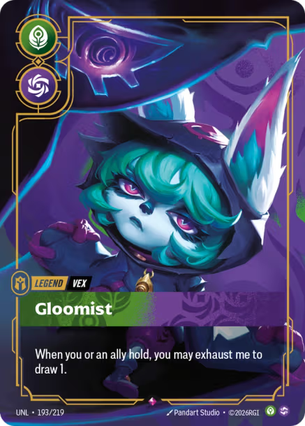 Vex - Gloomist (Plated Legend - NON-FOILPLATEDLEGEND|PRIZEWALL) [ Inglese / Cinese Semplificato ]
