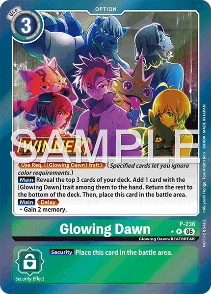 Glowing Dawn P-236 [ Inglese / Giapponese ]