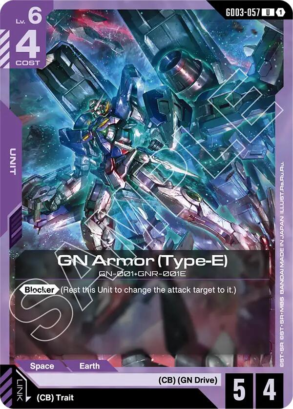GN Armor GD03-057 [ Inglese / Giapponese ]