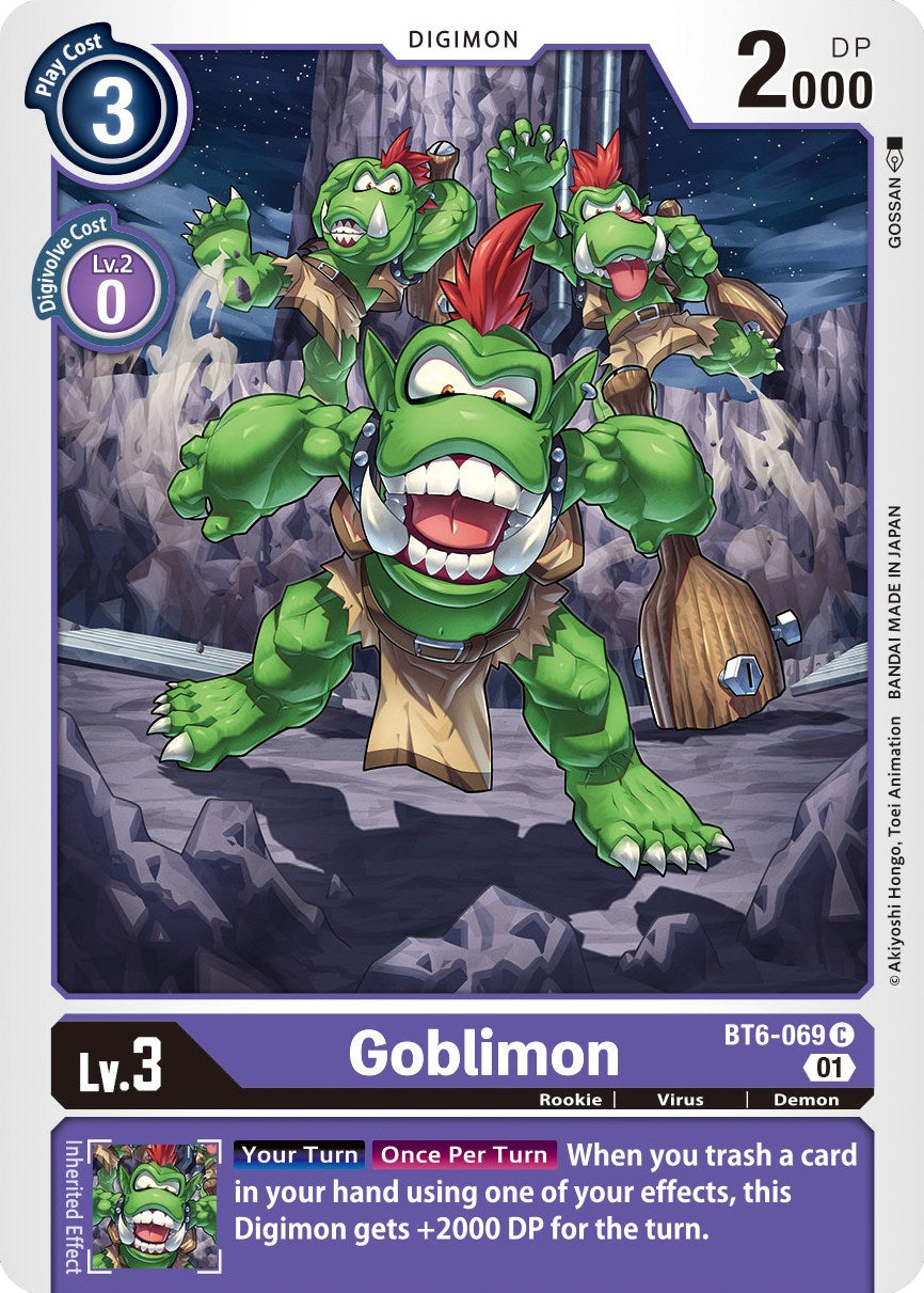 Goblimon BT6-069 [ Inglese / Giapponese ]